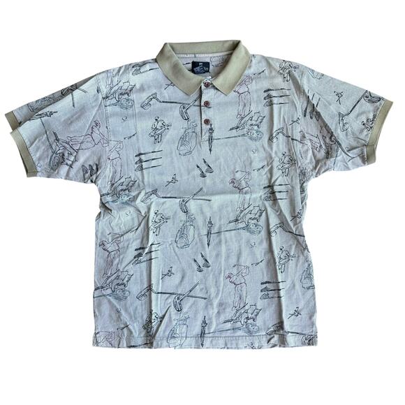Givenchy Active Activewear Polo Golf Shirt ShortSleeve Mens XL - Picture 1 of 4